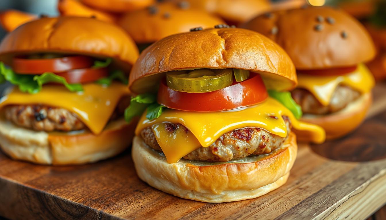 turkey burger sliders