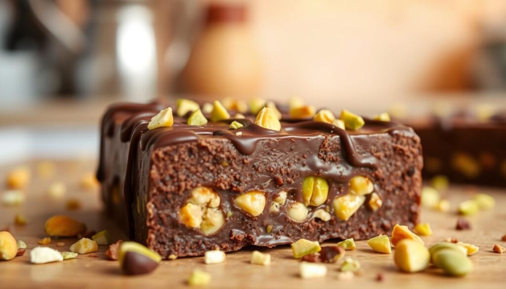 chocolate pistachio bar