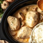 cream of mushroom chicken crockpot